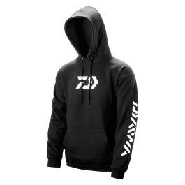 DAIWA VECTOR HOODIE IN BLACK-Otto's Tackle World