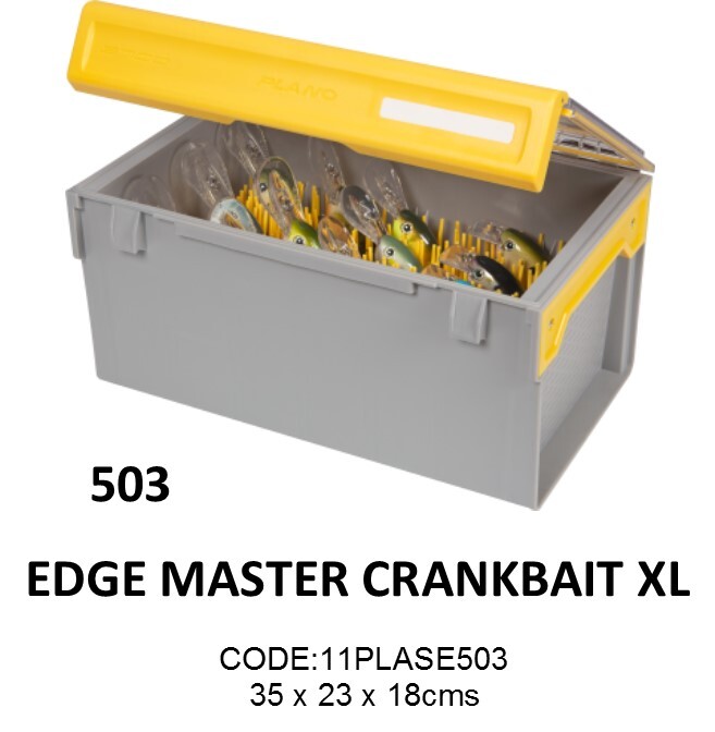PLANO EDGE MASTER CRANK XL STOWAWAY (11PLASE503) Fishing Tackle Box