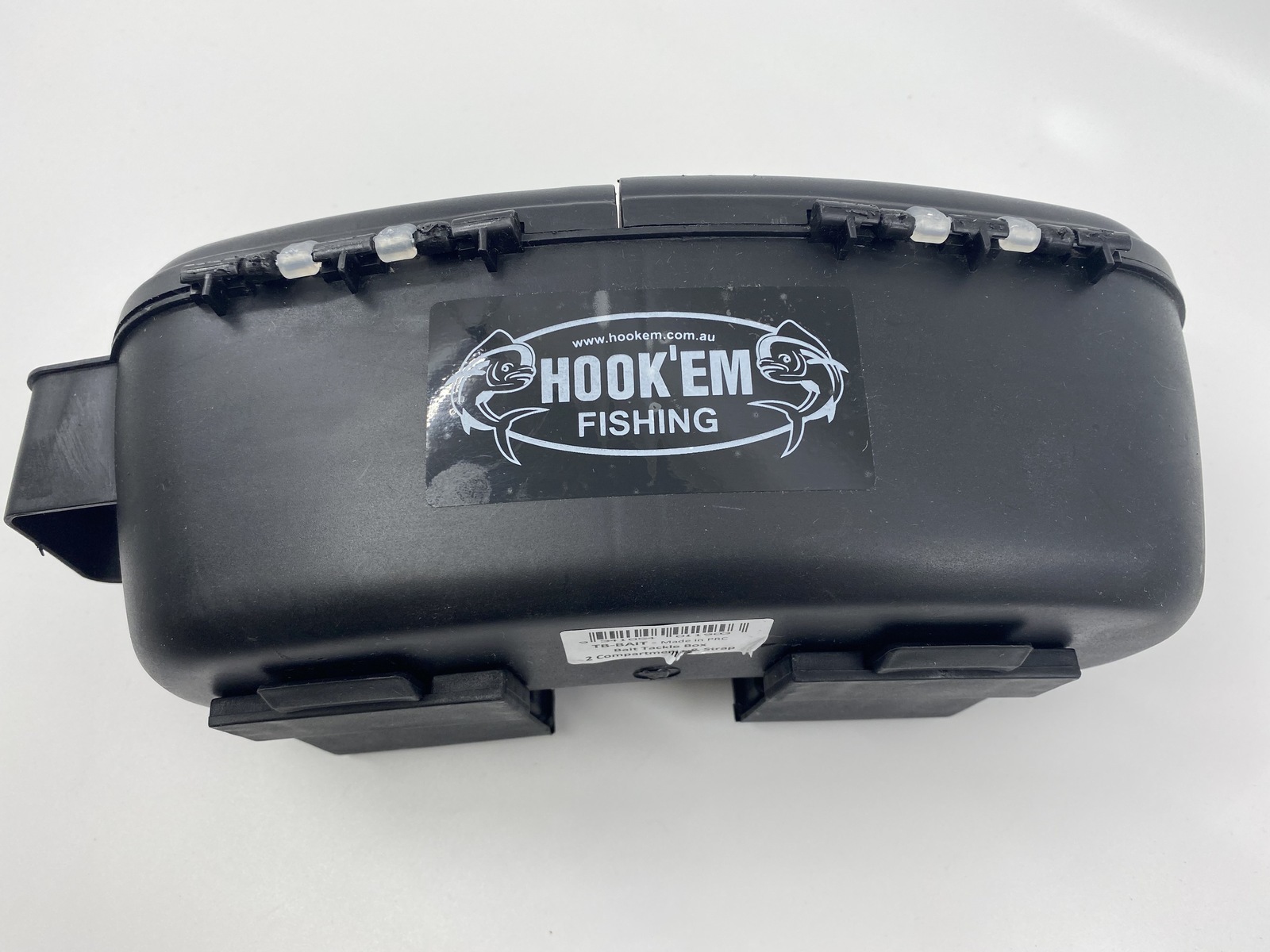 Hook'em Bait Tackle Box With slots for Belt