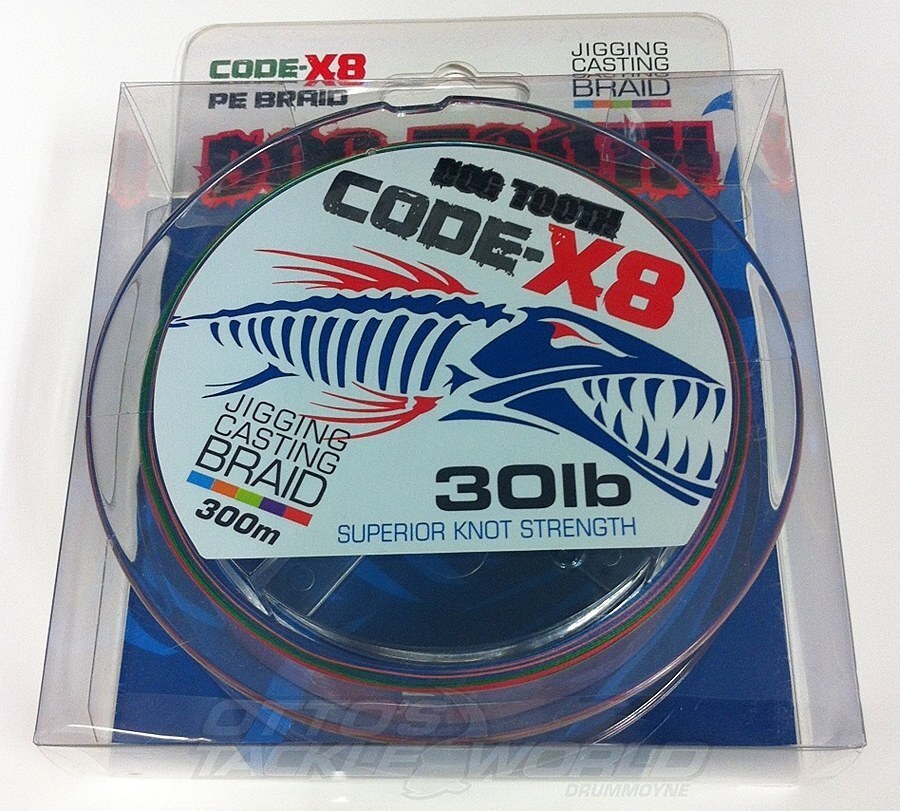 Dog Tooth CODE X8 300m-Otto's  Tackle World