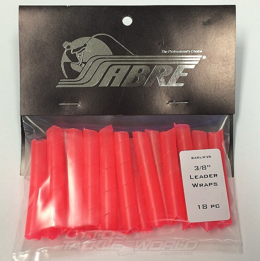 Sabre Leader Wraps 3/8"-Otto's  Tackle World