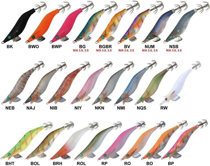 Yamashita Egi Sutte R 2.5 Squid Jigs-Otto's  Tackle World