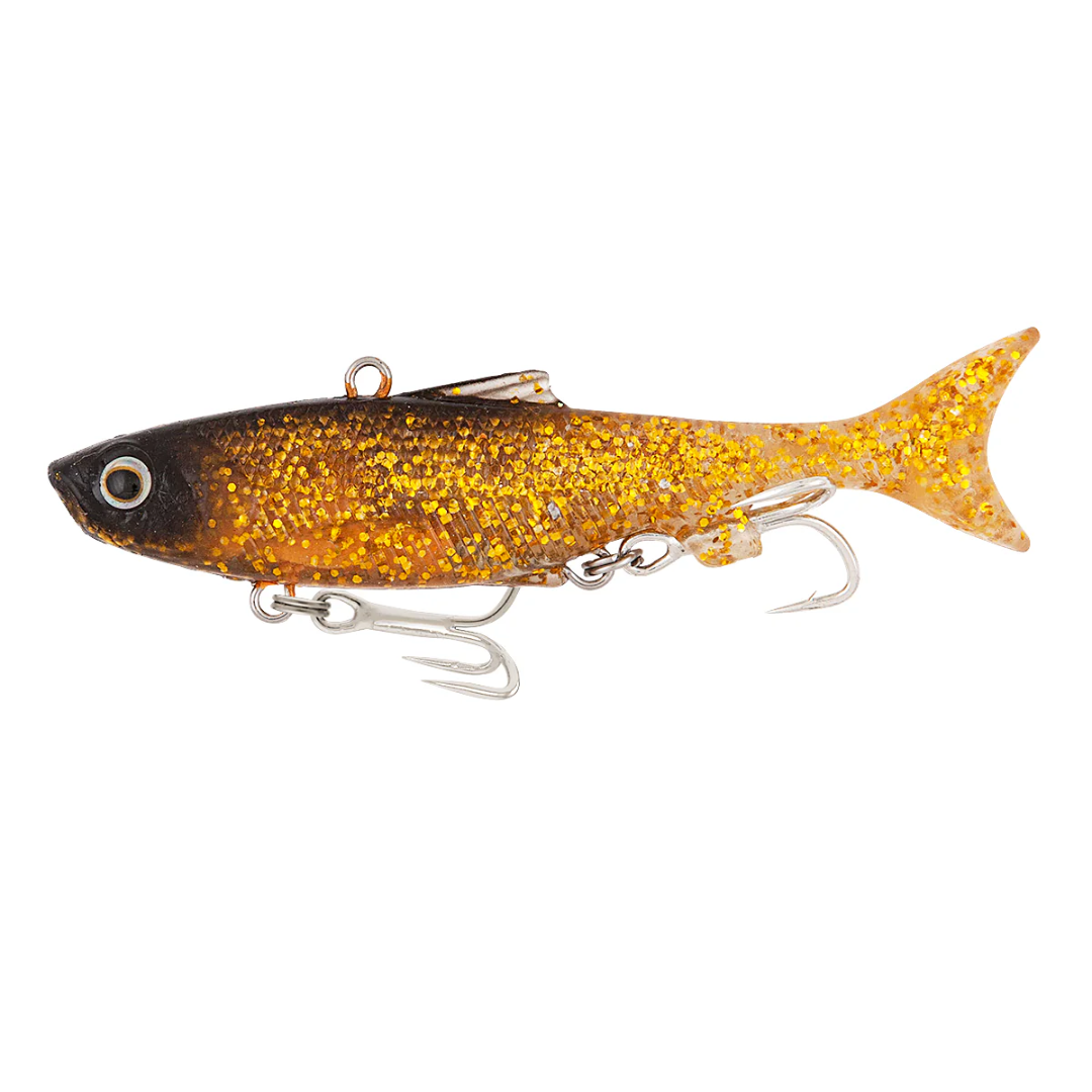 Samaki Vibelicious Thumper 100mm 22g Soft Vibe Fishing Lures-Otto's  Tackle World