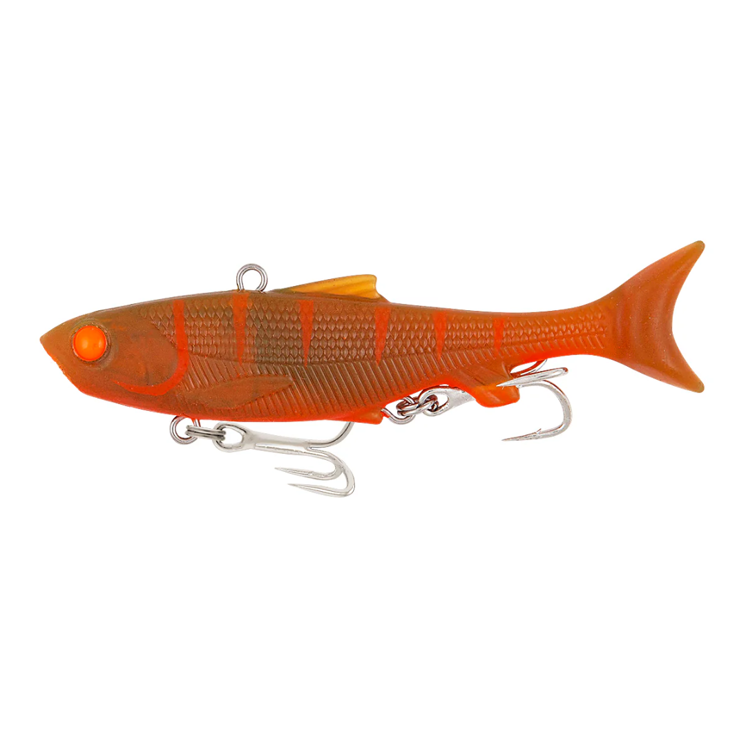 Samaki Vibelicious Thumper 100mm 22g Soft Vibe Fishing Lures-Otto's  Tackle World