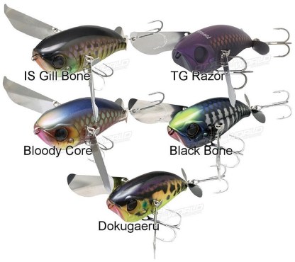 Jackall Pompadour Junior 66mm Surface Fishing Lures-Otto's  Tackle World