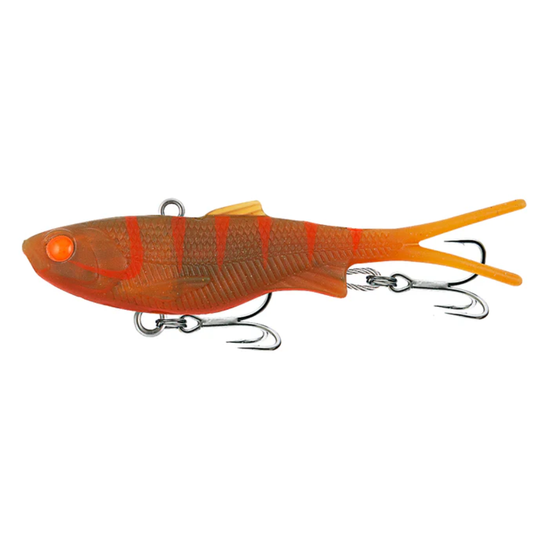 Samaki Vibelicious Fork 70mm 10g Soft Vibe Fishing Lures-Otto's  Tackle World
