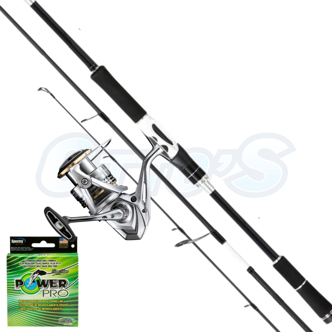 Shimano Beginner Softplastics Medium Spinning Fishing Combo