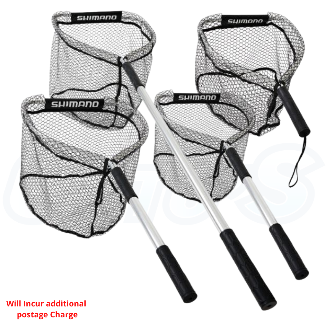 Shimano Landing Net Wide Knotless Mesh-Otto's  Tackle World