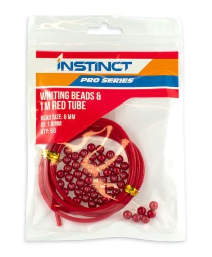 Instinct Pro Whiting Beads and Tube - Bead: 6mm / Tube  1.8mm x 1m