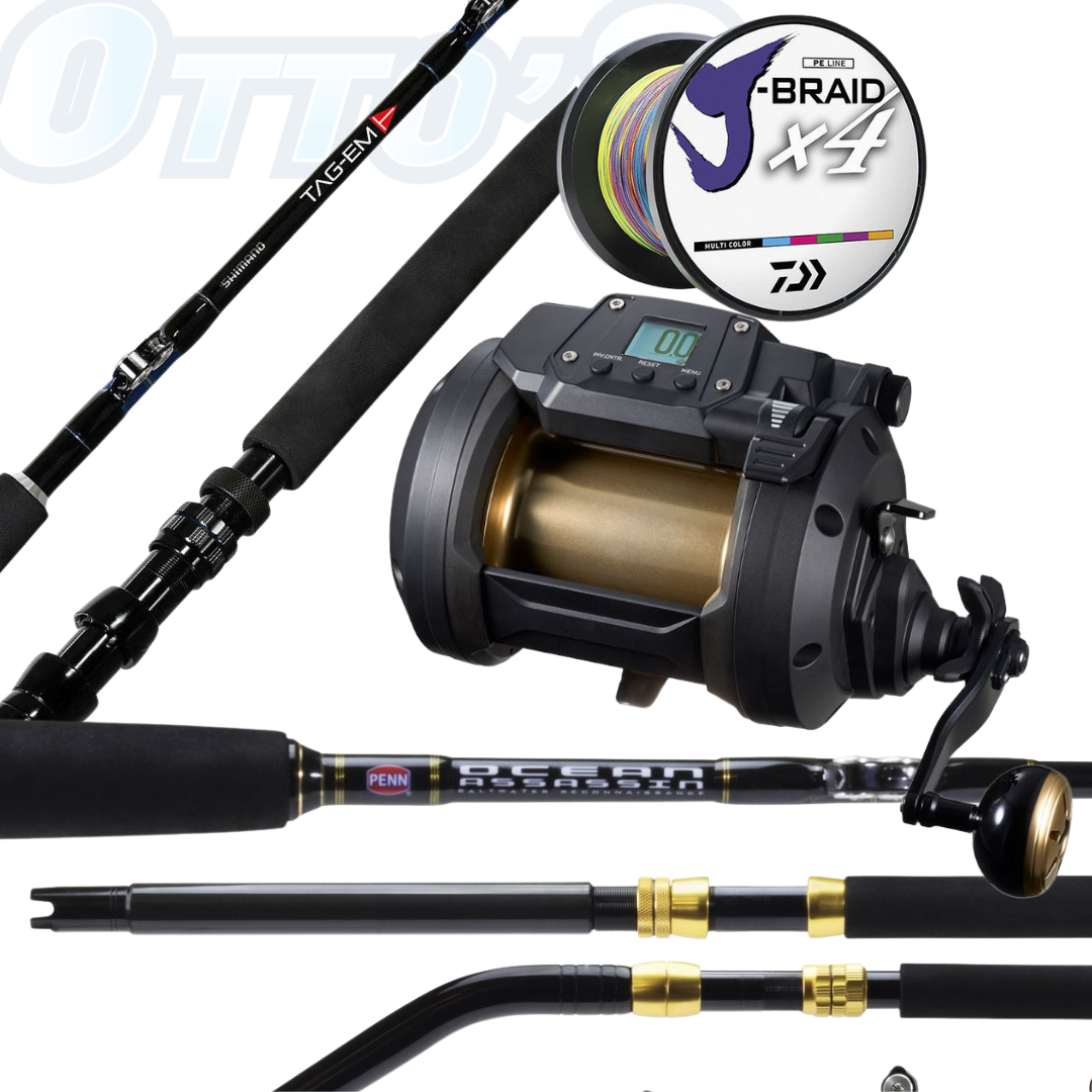Tanacom 800 80lb Dimersal Shark Prevention Combos-Otto's  Tackle World
