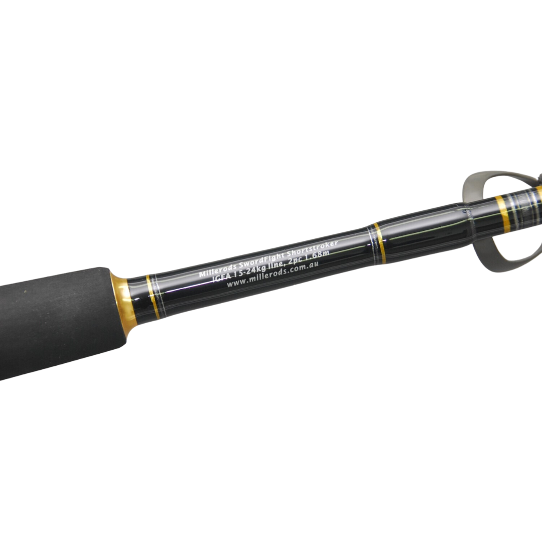 Millerods SwordFight Overhead Game Fishing Rods-Otto's  Tackle World