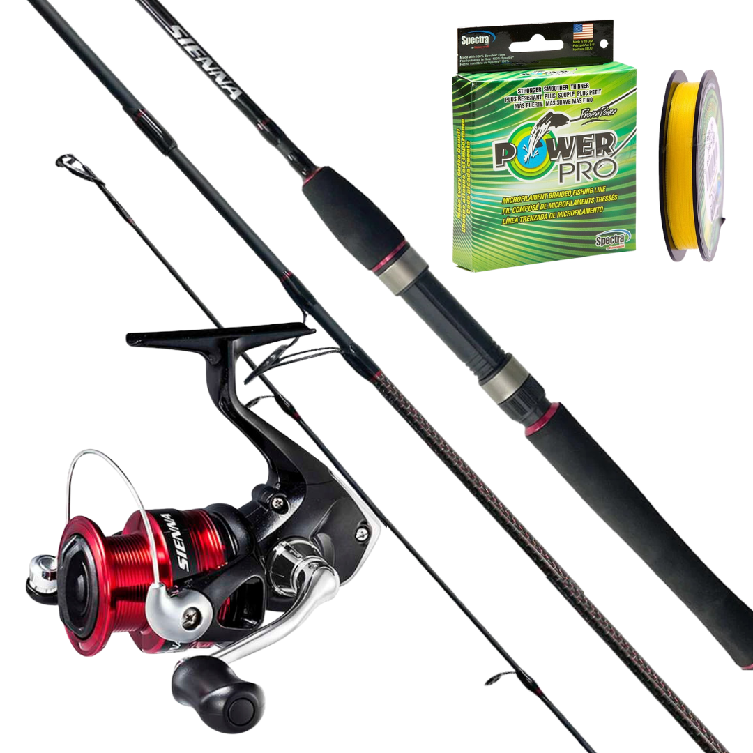 Shimano Sienna Spinning Fishing Combo Medium Soft Plastic-Otto's  Tackle World
