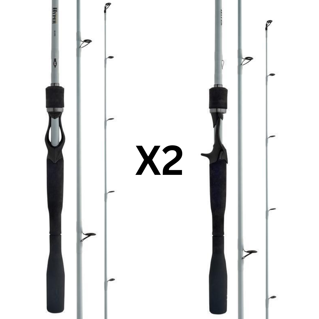 Two Daiwa TD Hyper Baitcast Rod-Otto's Tackle World