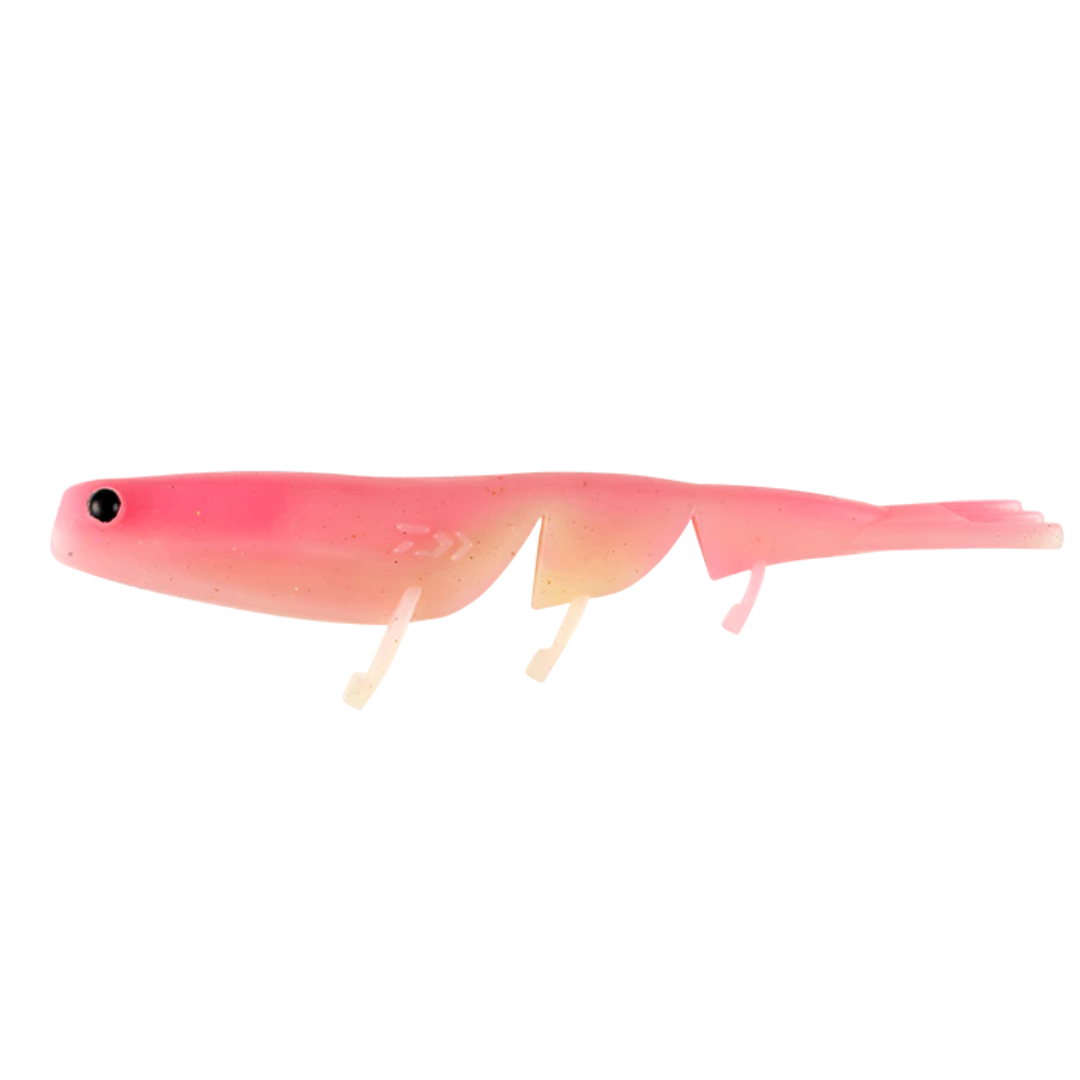 DAIWA BAIT JUNKIE 5" PRAWN SOFT PLASTIC FISHING LURE-Otto's  Tackle World
