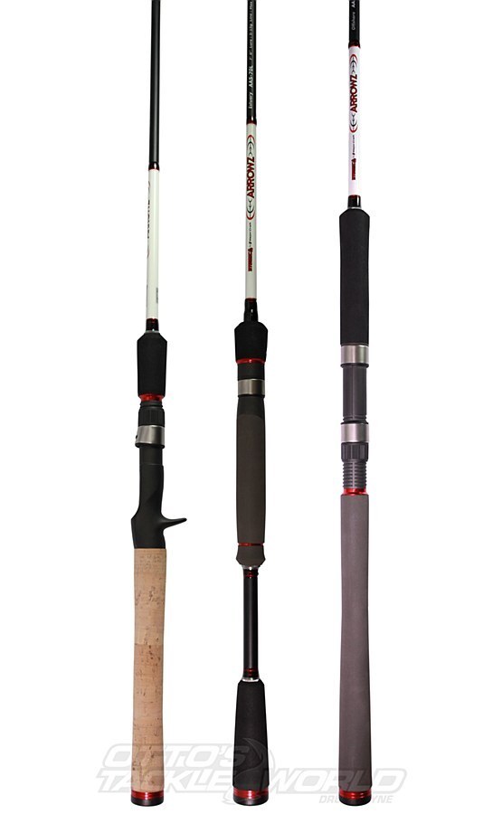 Atomic Arrowz Spinning Fishing Rods-Otto's  Tackle World