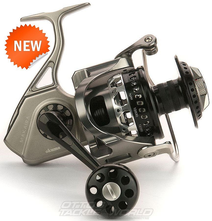 Okuma Makaira 20000 Spinning Fishing Reels – Otto'S Tackle World