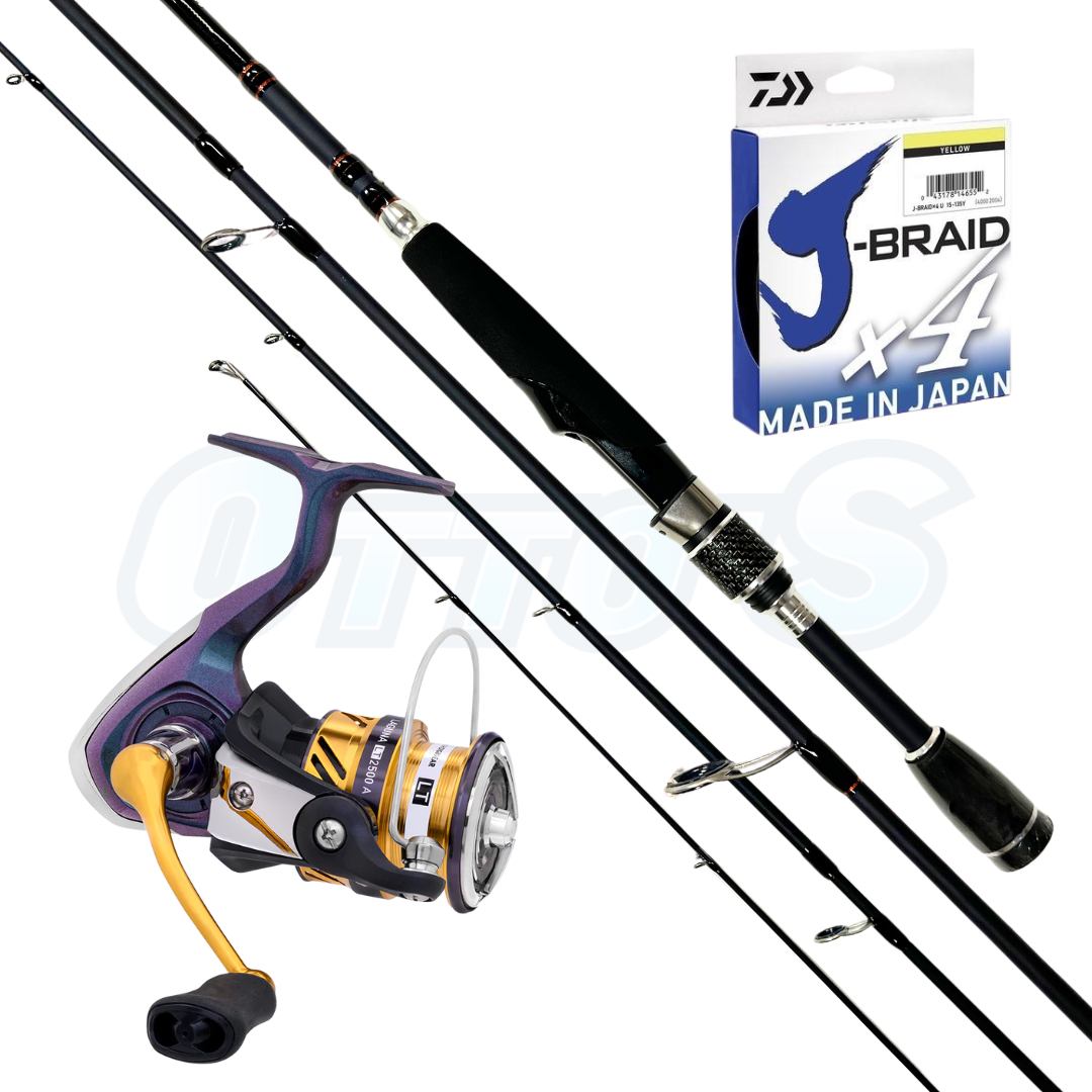 Shimano Sakana III & Daiwa Laguna Light Lure Estuary Spinning Combo
