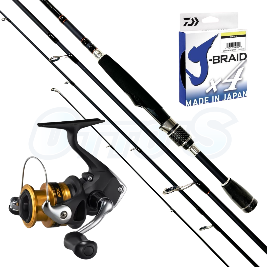 Shimano Sakana III & FX Light Lure Estuary Spinning Combo