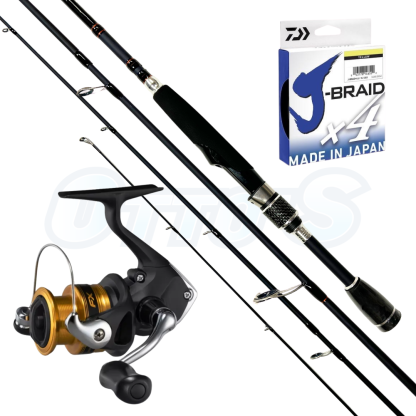 Shimano Sakana III & FX Light Lure Estuary Spinning Combo
