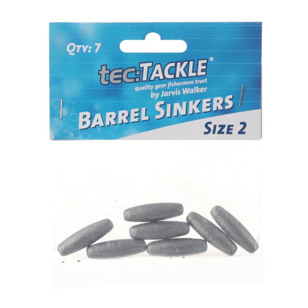 Jarvis Walker Tec Tackle Barrel Sinkers