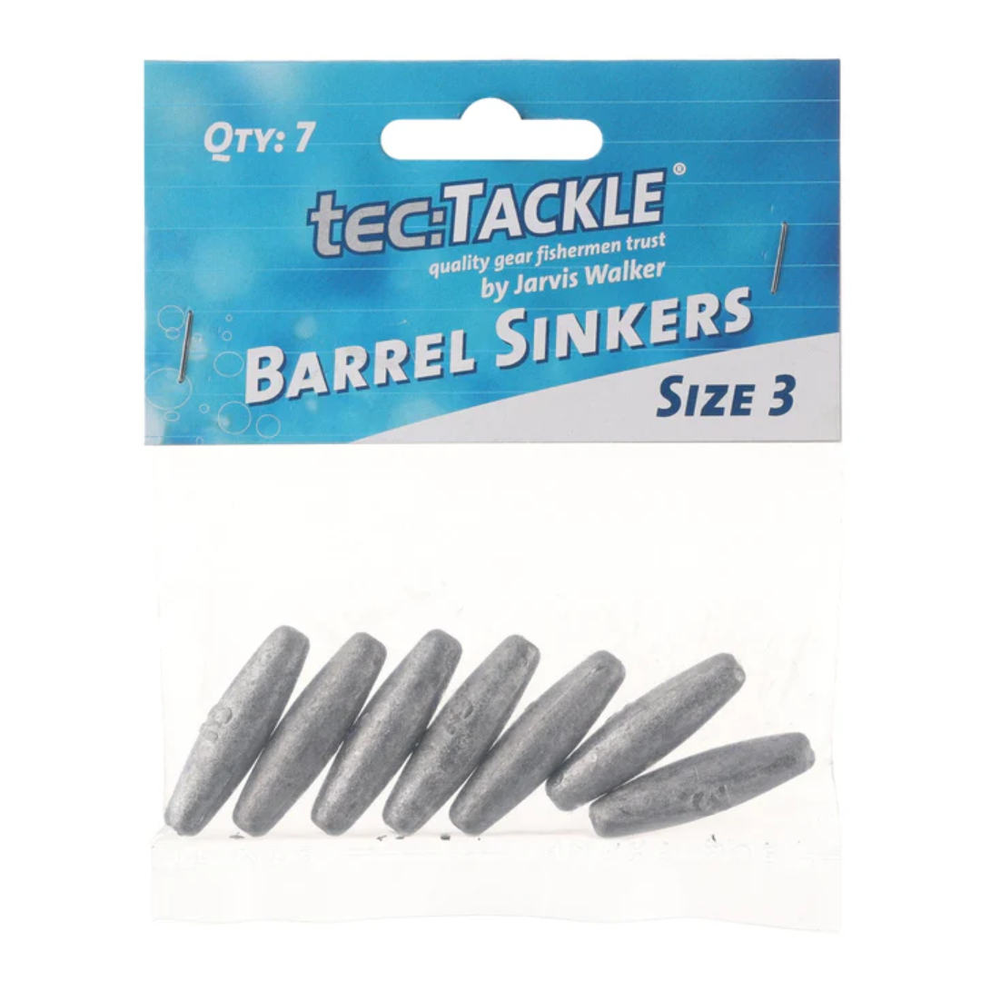 Jarvis Walker Tec Tackle Barrel Sinkers 