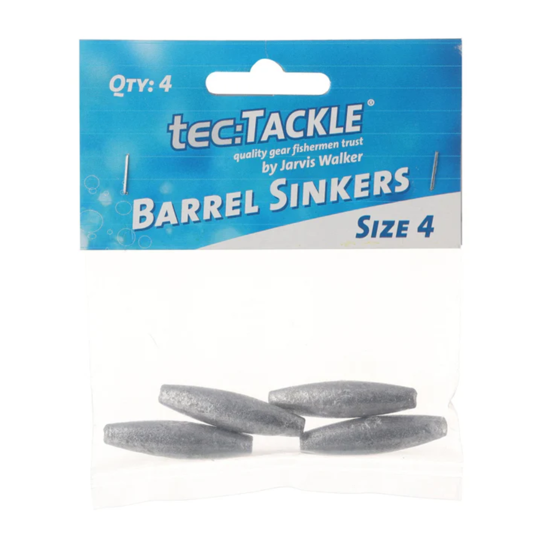 Jarvis Walker Tec Tackle Barrel Sinkers 