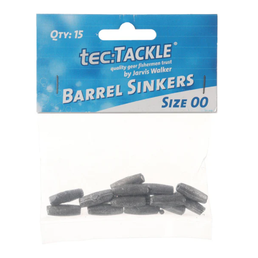 Jarvis Walker Tec Tackle Barrel Sinkers 