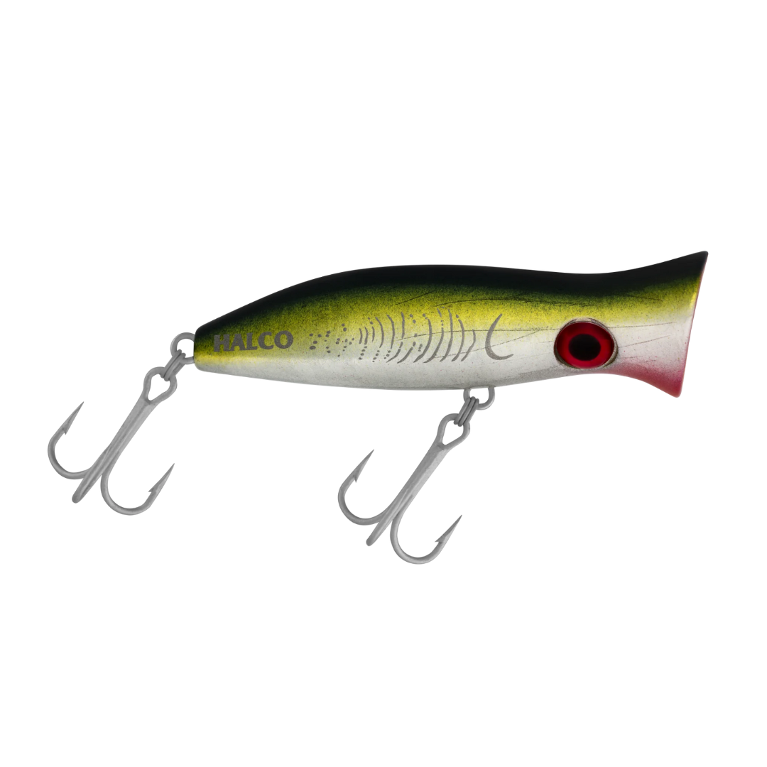 Halco Roosta Popper 80mm Fishing Lures-Otto's  Tackle World