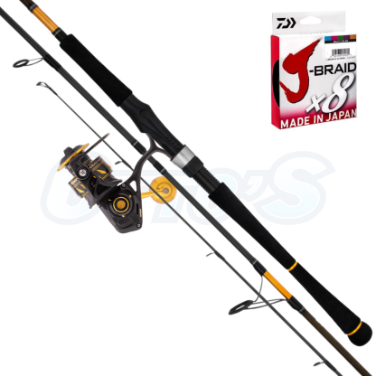 Daiwa Seabass and Penn Slammer Rock Combo