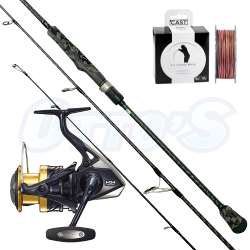 Bone Ocean Thug & Shimano Spheros 4000 PE2 Jigging Combo