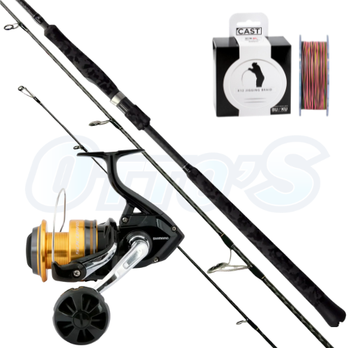 Bone Ocean Thug & Shimano Socorro 5000 PE4 Jigging Combo