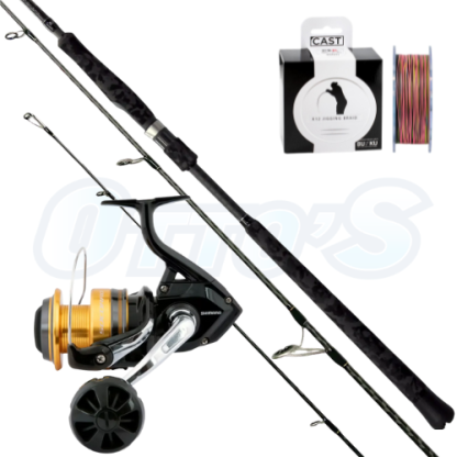 Bone Ocean Thug & Shimano Socorro 5000 PE4 Jigging Combo