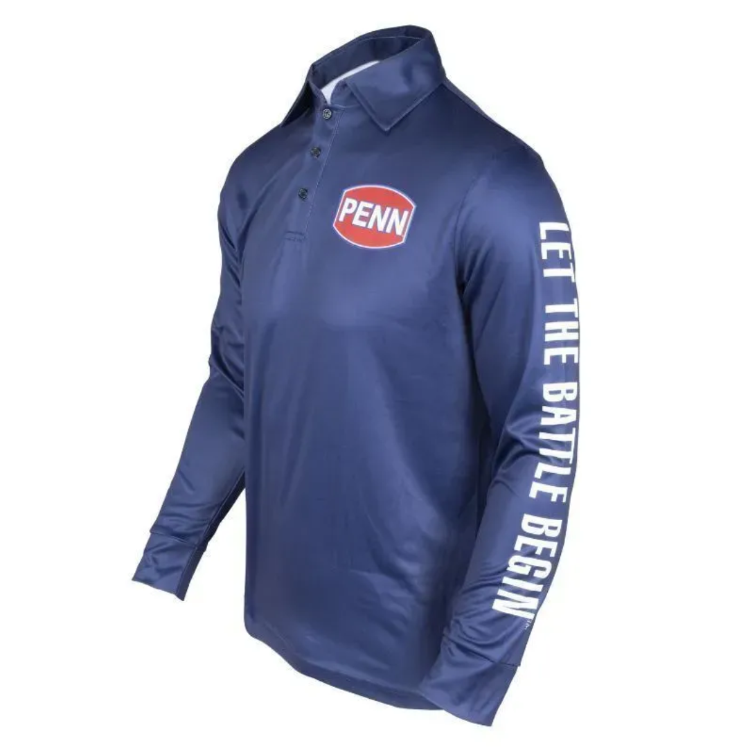 Penn Pro Long Sleeve Collared Fishing Shirts