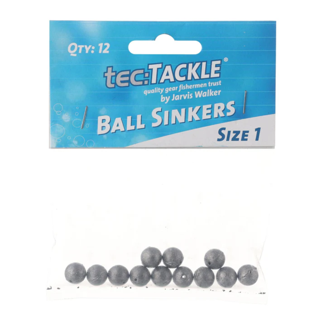 Jarvis Walker Tec Tackle Ball Sinkers
