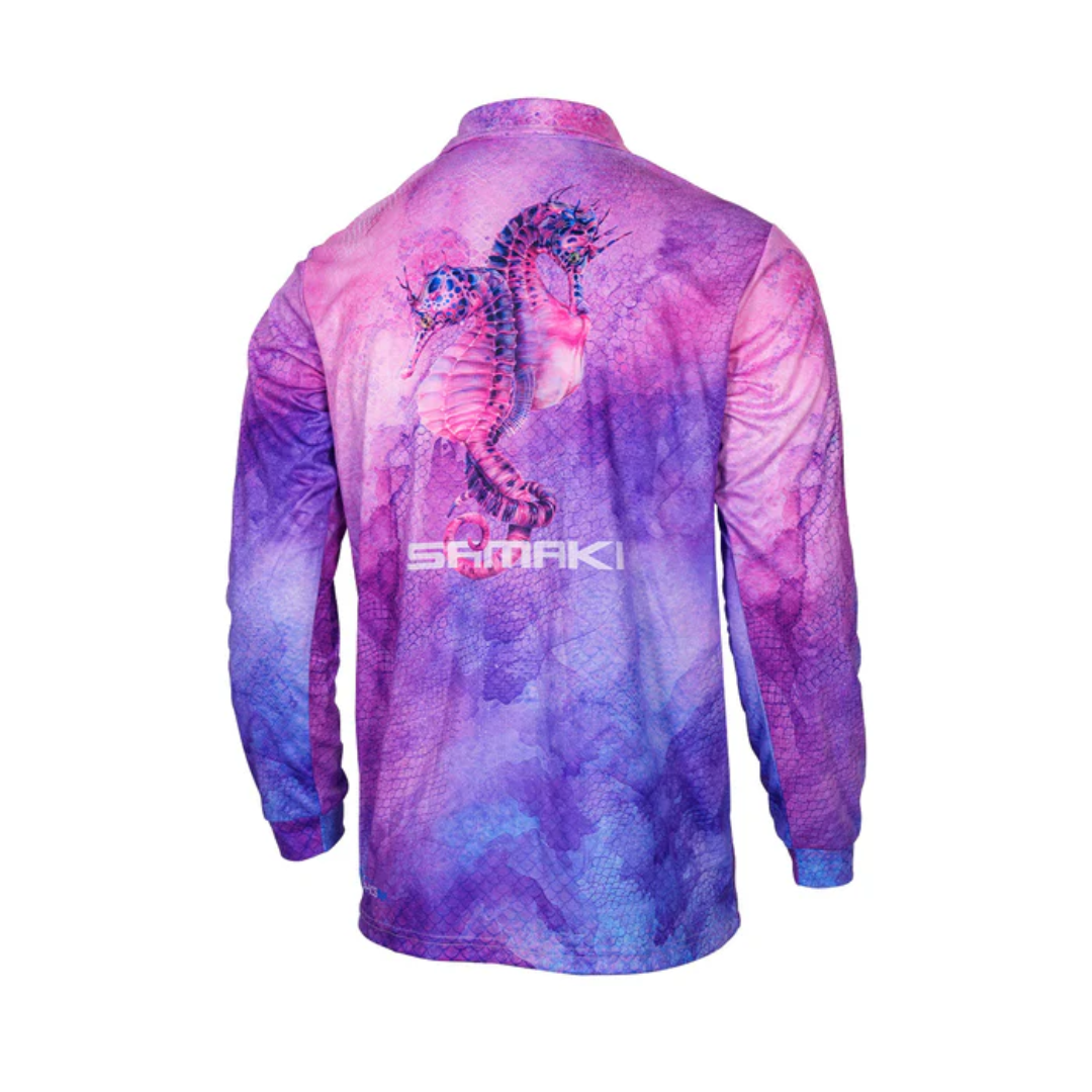 Samaki Seahorse Kids Fishing Shirt