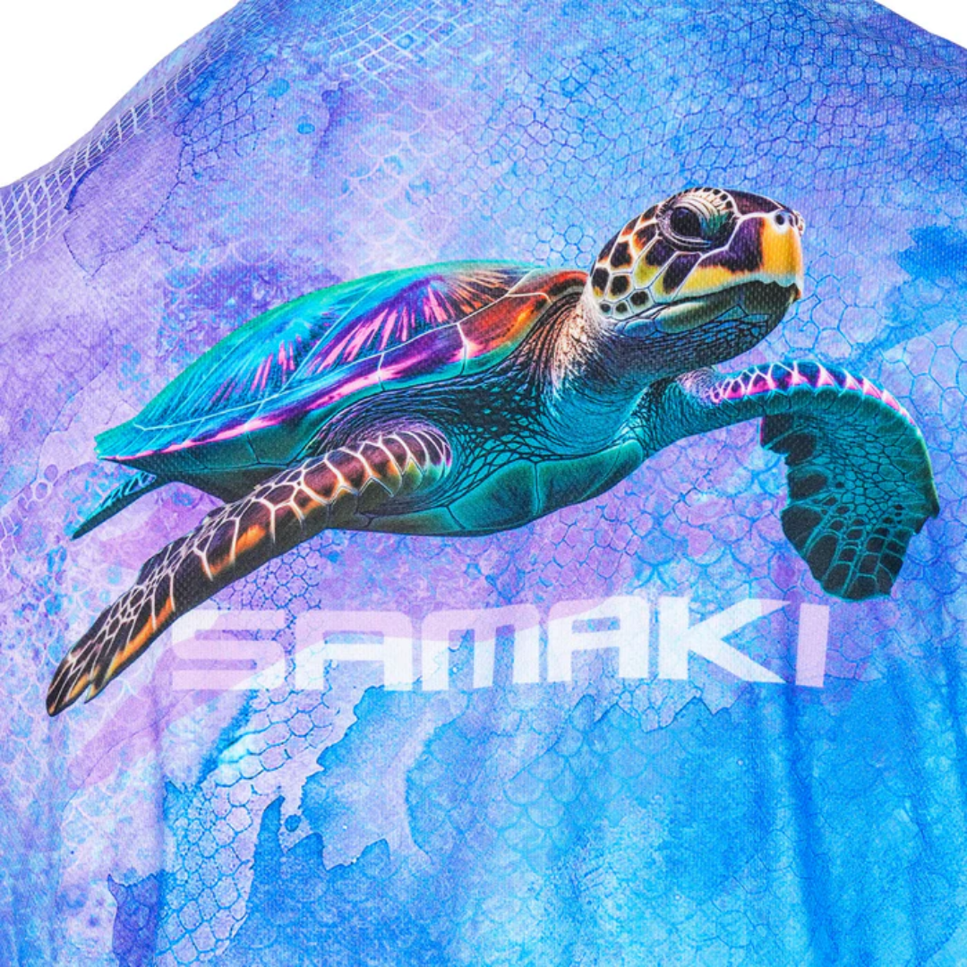 Samaki Turtle Kids Fishing Shirt
