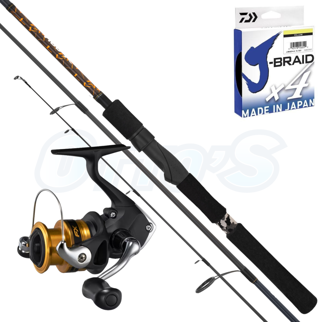 Shimano FX & Daiwa Aird UL Trout Spinning Combo