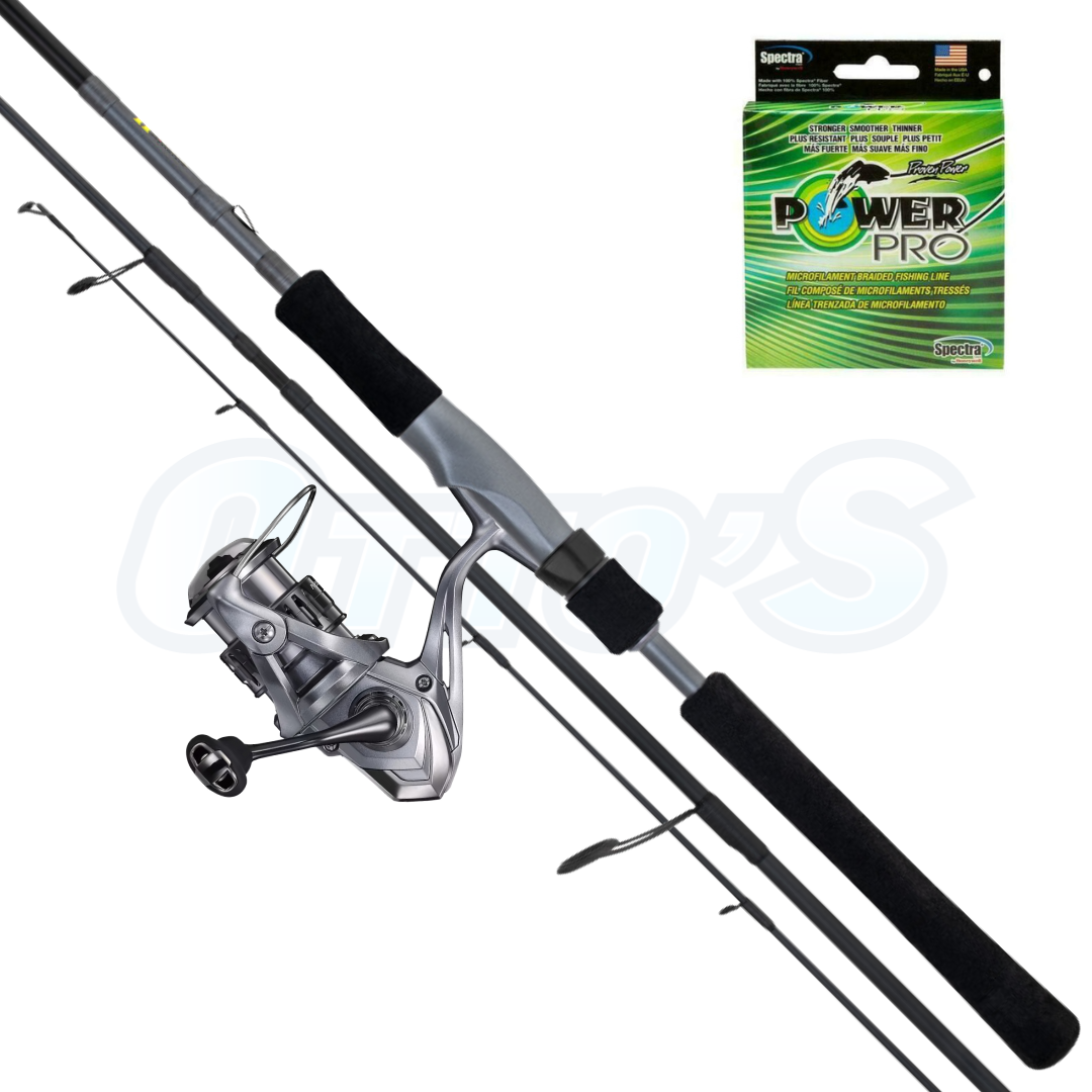 Shimano Nasci and Daiwa TD Hyper Ultra Light Spinning Fishing Combo