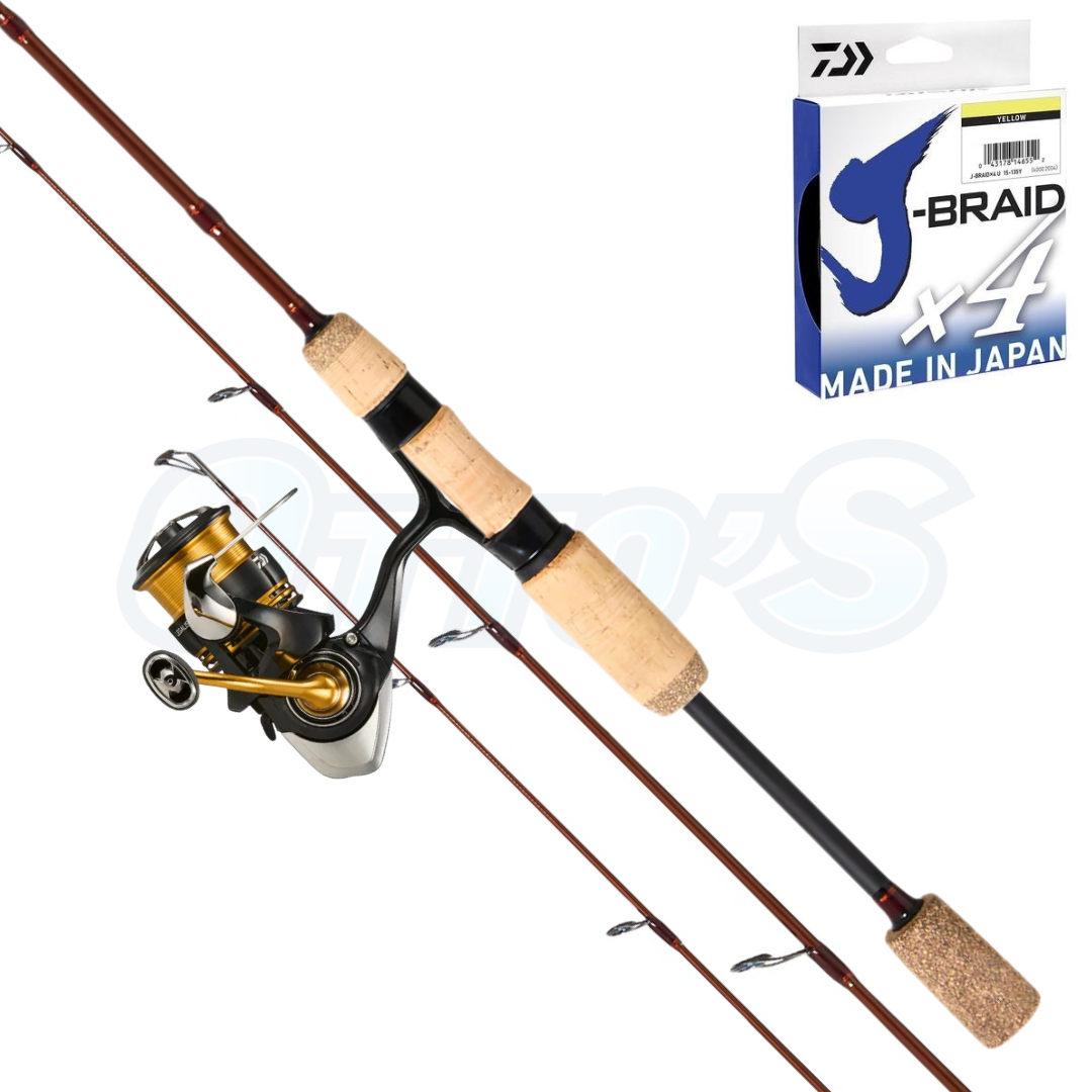 Daiwa 21 Freams and Shimano Raider Trout Combo