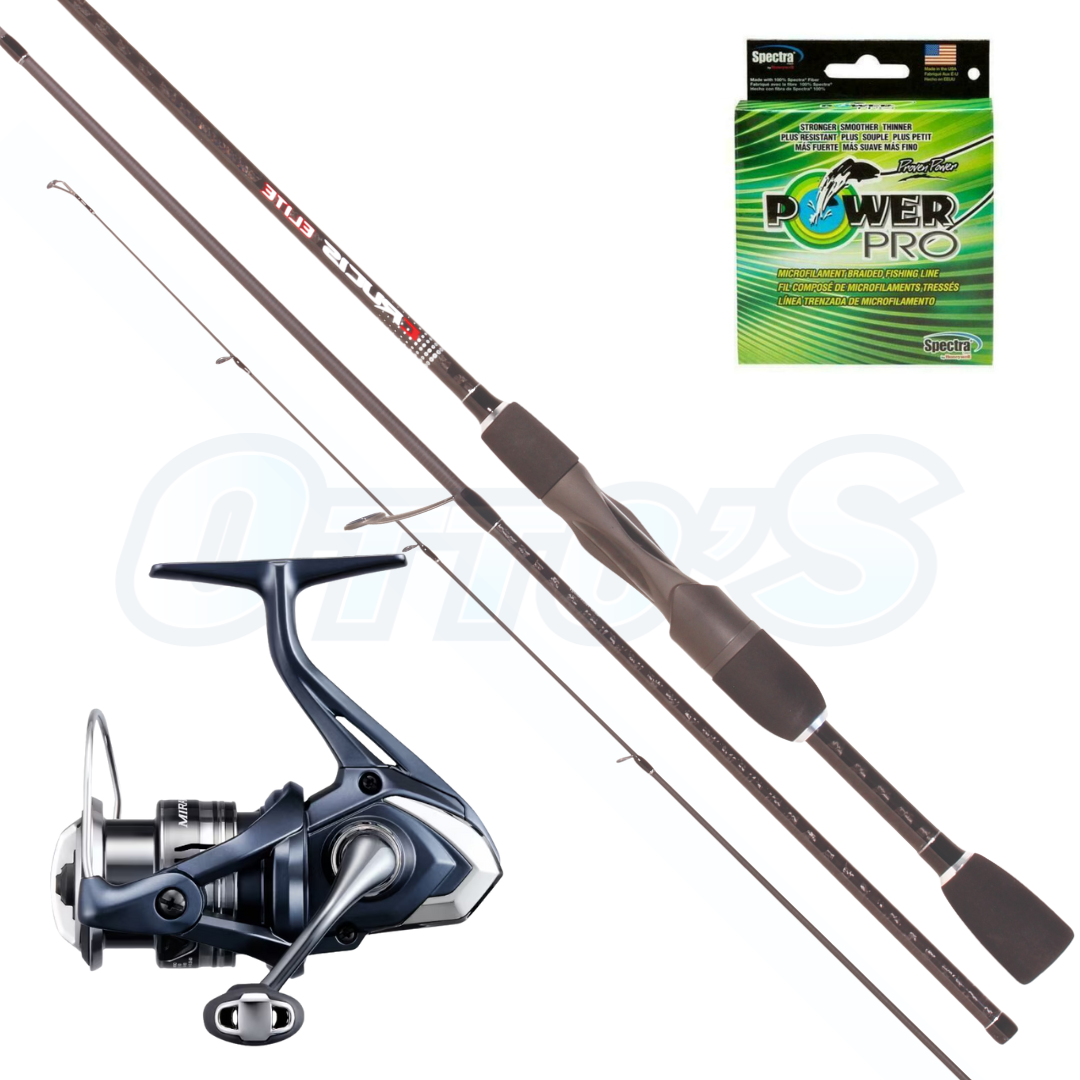 Shimano Miravel and Crucis Finesse Trout Combo