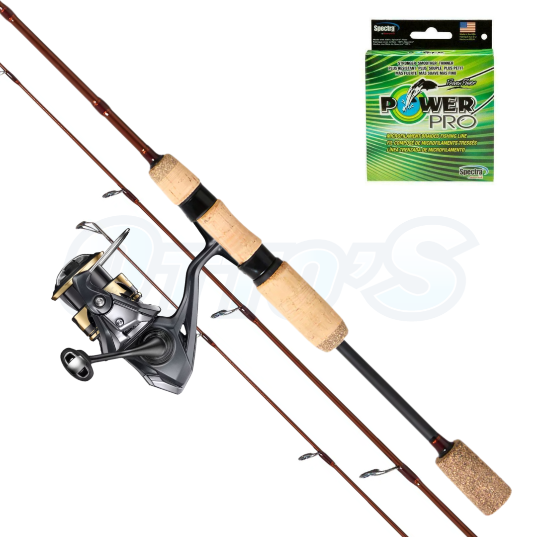 Shimano Ultegra & Raider Light Spinning Fishing Combo