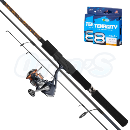 Nasci FD 500 & Aird X 1-2kg Ultra Light Spinning Fishing Combo