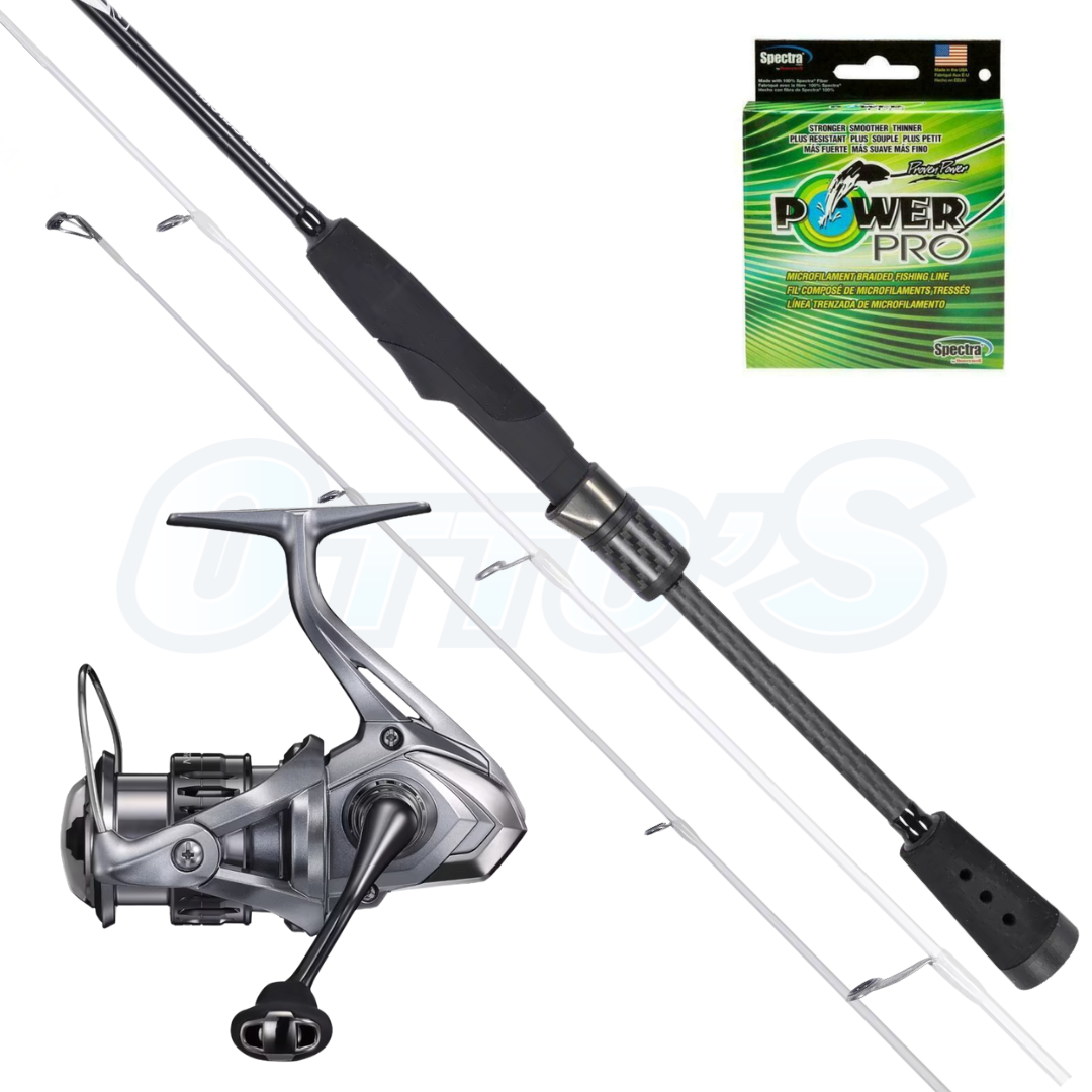 Shimano Nasci and Abu Garcia Veritas Estuary Combo Ultra Light