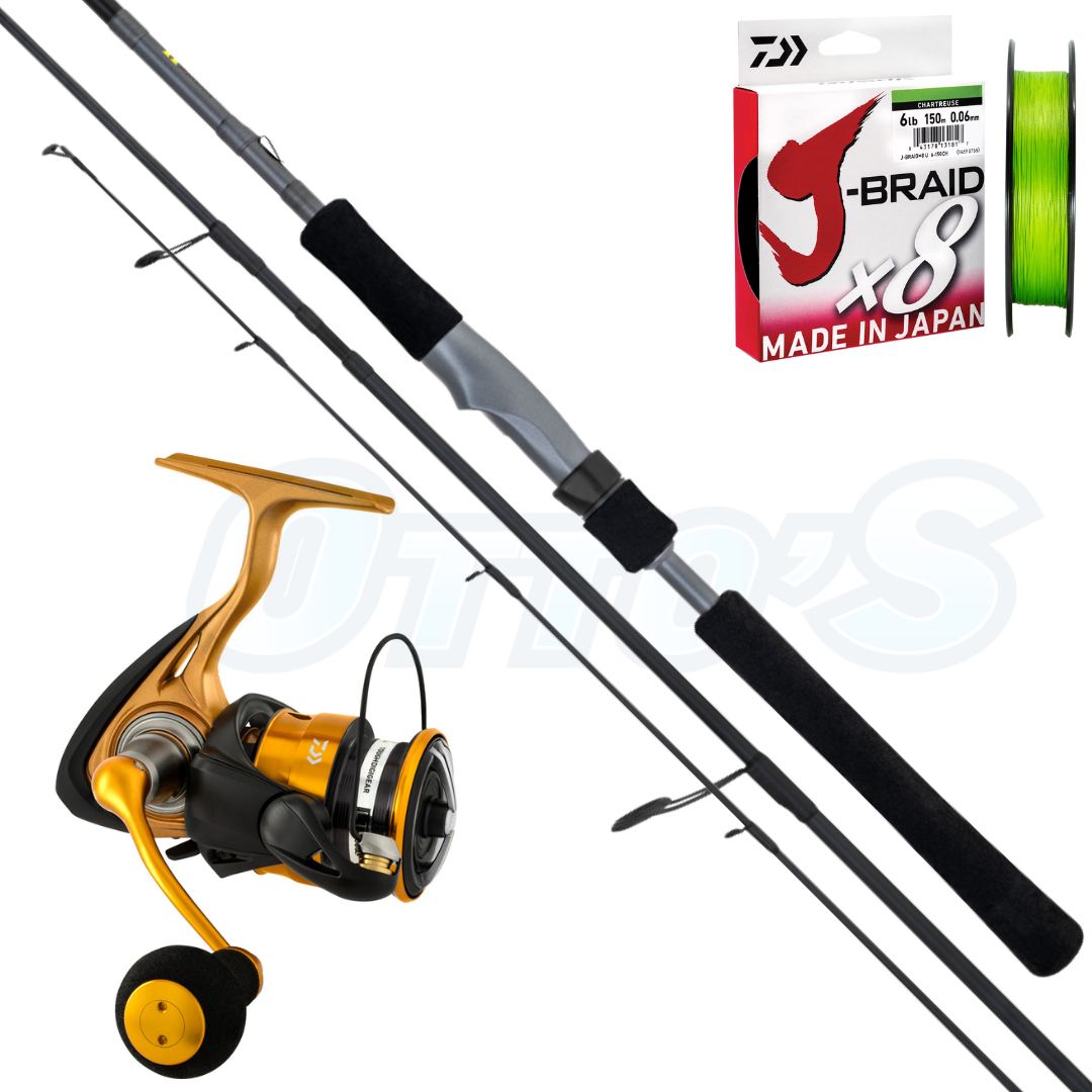 Daiwa 23 Aird and TD Hyper Light Lure Casting Combo