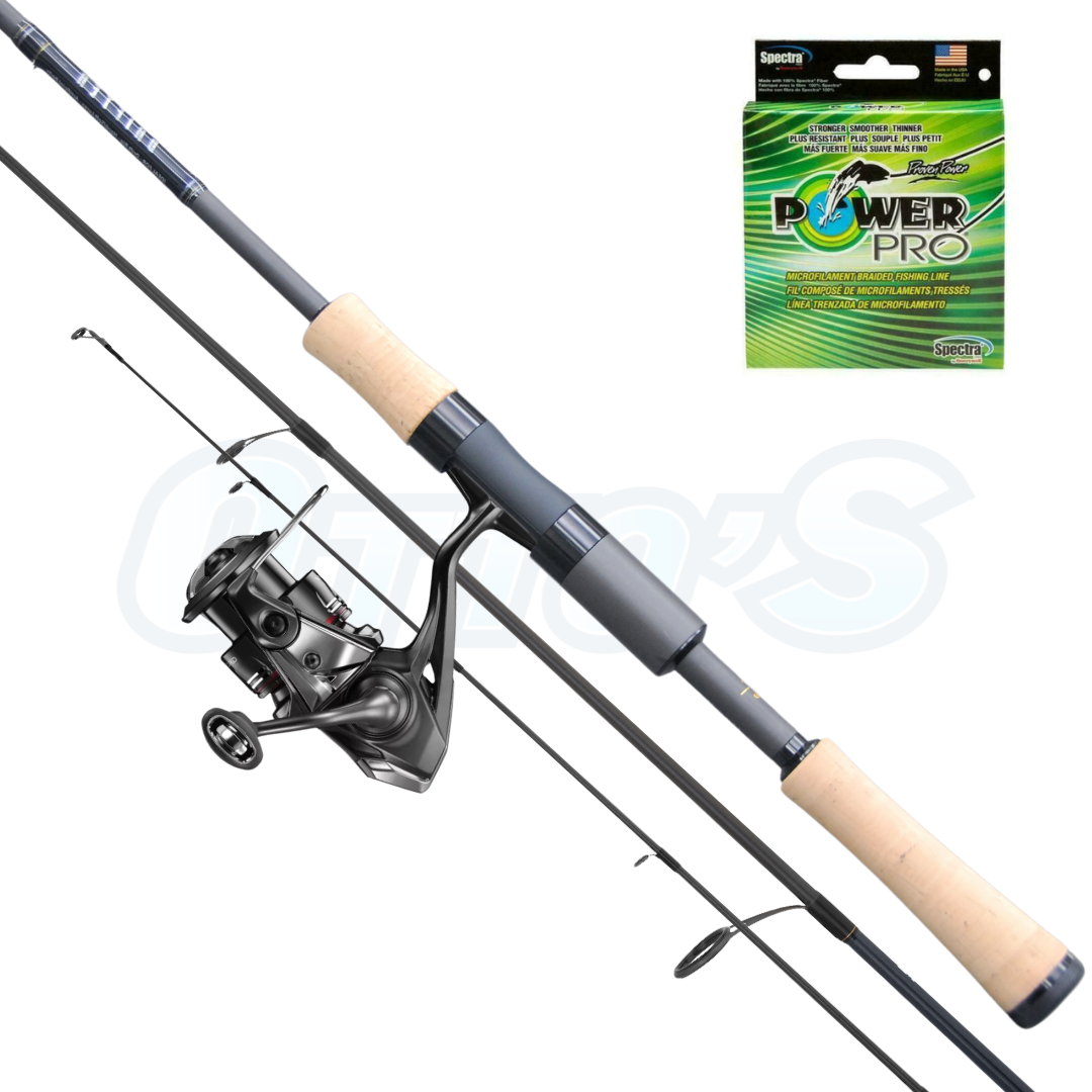 Miller Rod & Shimano Vanford 8ft Trout Spinning Combo