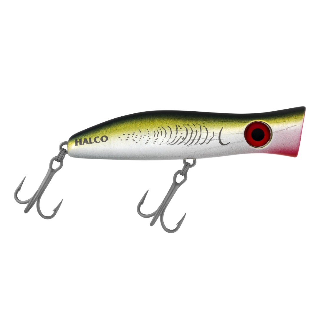 Halco Roosta Popper 105mm Fishing Lures-Otto's  Tackle World