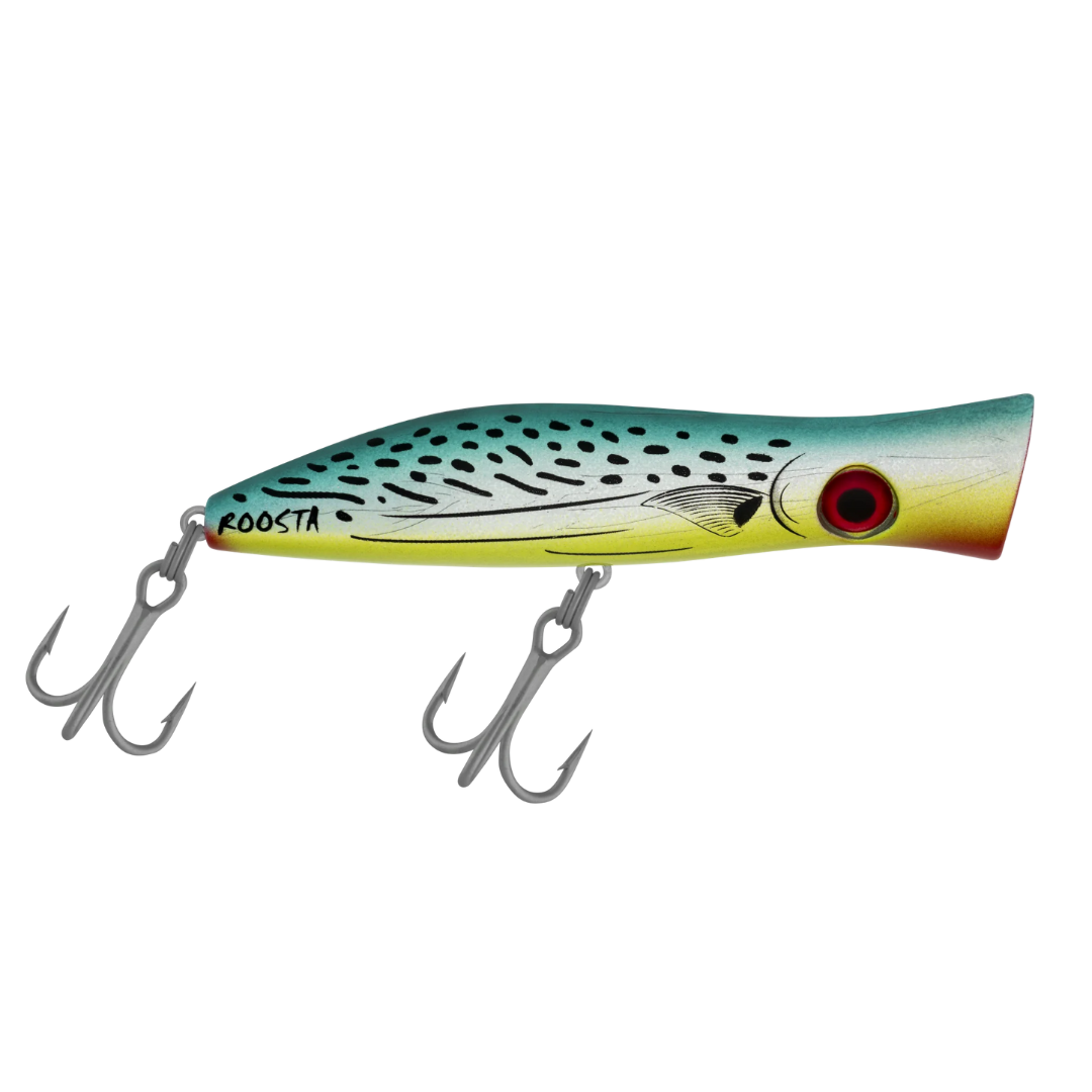 Halco Roosta Popper 135mm Fishing Lures-Otto's  Tackle World