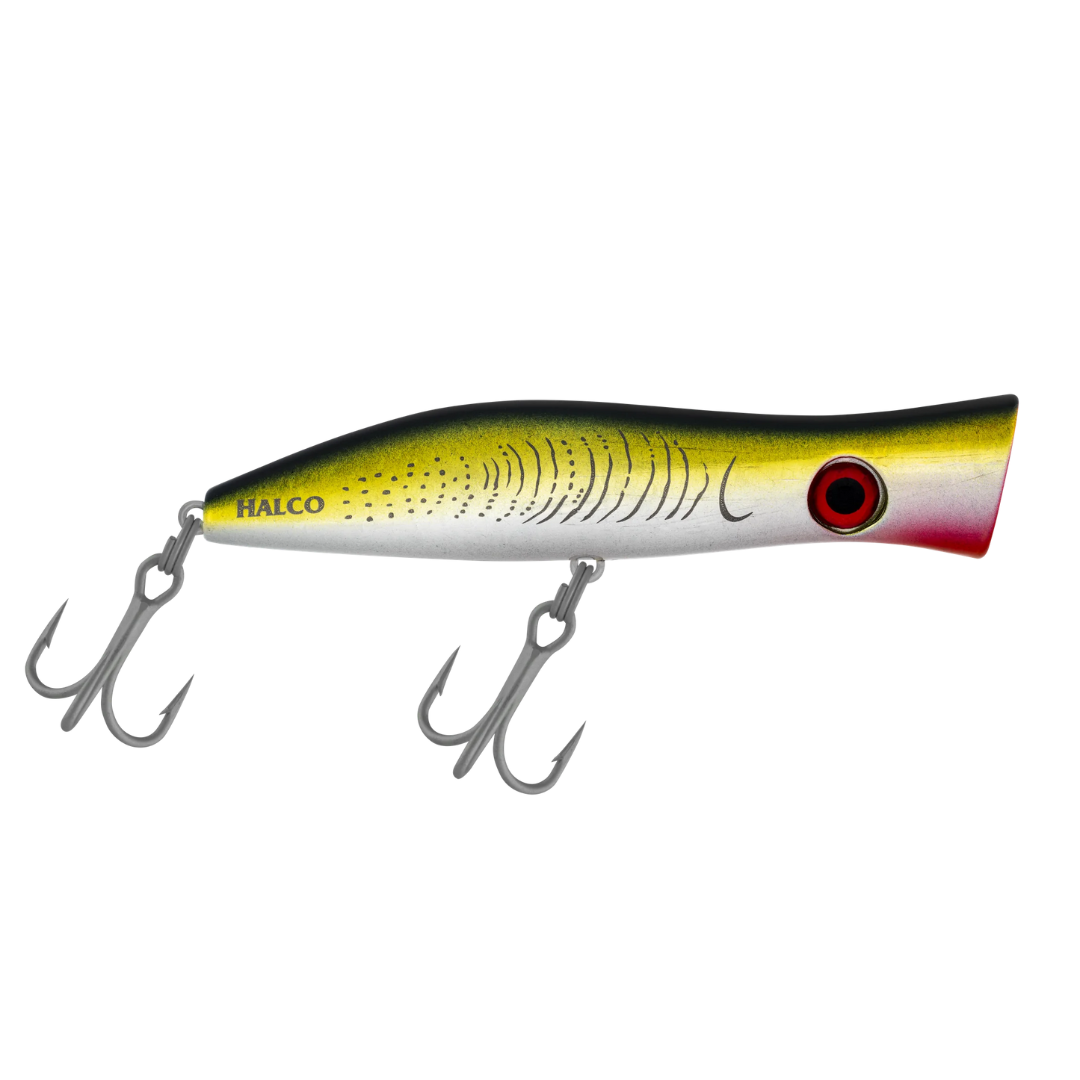 Halco Roosta Popper 135mm Fishing Lures-Otto's  Tackle World