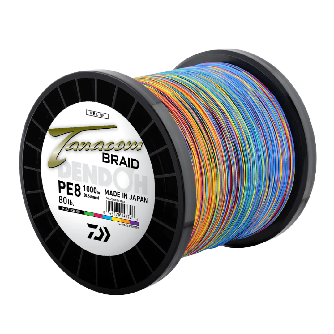 Daiwa 23 Tanacom 1000m Multi Braided Fishing Line-Otto's  Tackle World