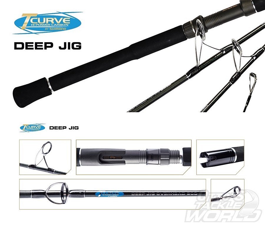 Shimano TCurve Deep Jig Spinning Fishing Rod-Otto's  Tackle World